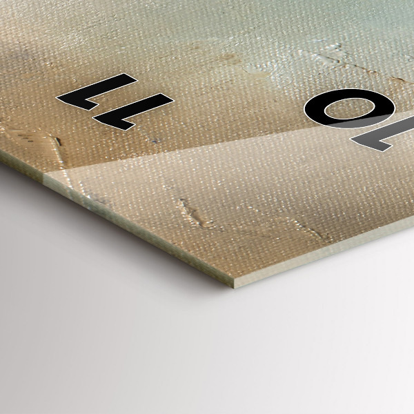 Reloj de cristal vertical Ciudad de París - espejomat.es