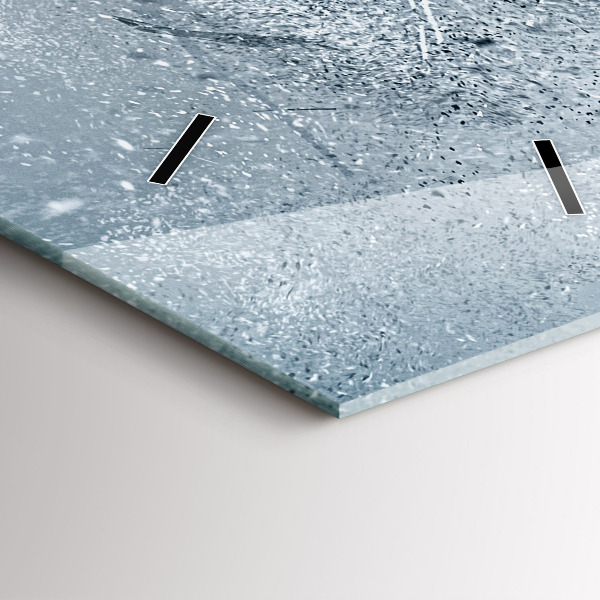 Reloj de cristal vertical Hombre corriendo - espejomat.es