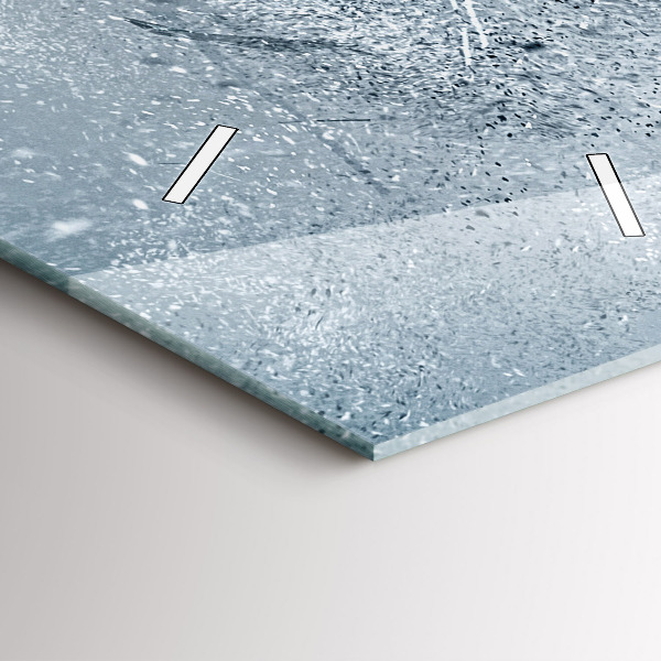 Reloj de cristal vertical Hombre corriendo - espejomat.es