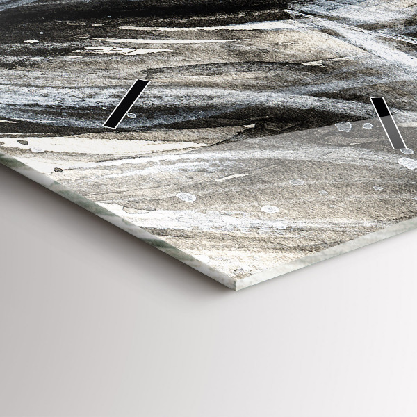 Reloj vertical Retrato pintado - espejomat.es