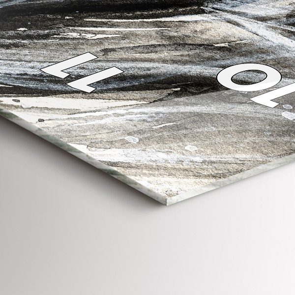 Reloj vertical Retrato pintado - espejomat.es