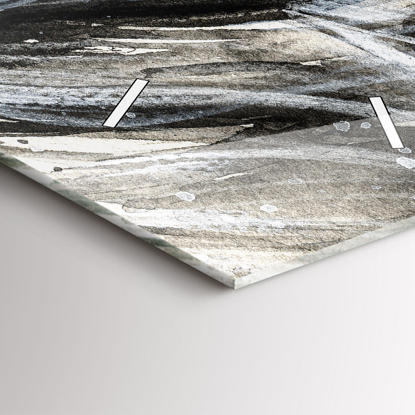 Reloj vertical Retrato pintado - espejomat.es