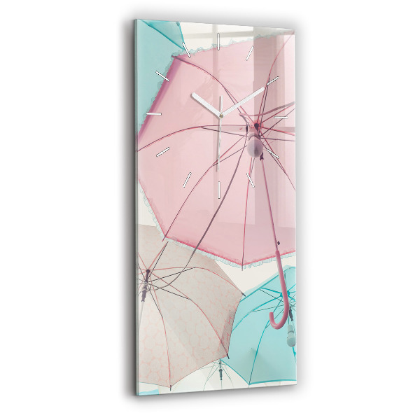 Reloj vertical Paraguas en pastel - espejomat.es