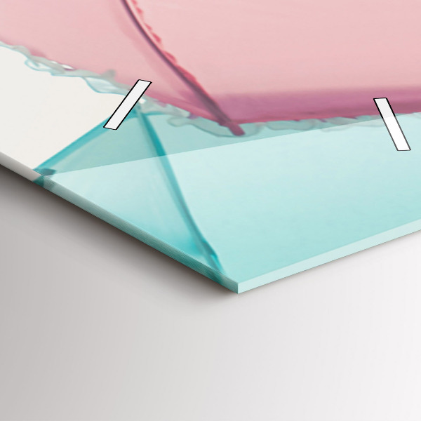 Reloj vertical Paraguas en pastel - espejomat.es