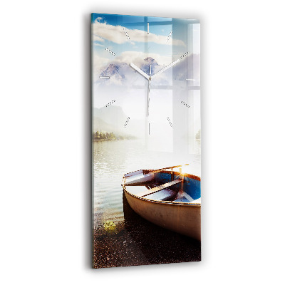 Reloj vertical Vista de lago - espejomat.es