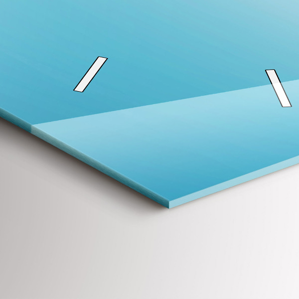 Reloj vertical Isla voladora - espejomat.es