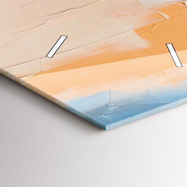 Reloj de cristal vertical Retrato de mujer - espejomat.es