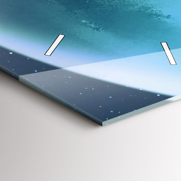 Reloj vertical Hombre en la luna - espejomat.es