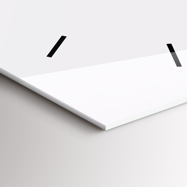 Reloj de cristal vertical Montañas abstractas - espejomat.es