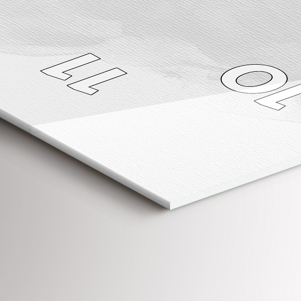 Reloj de vidrio vertical Guitarra - espejomat.es