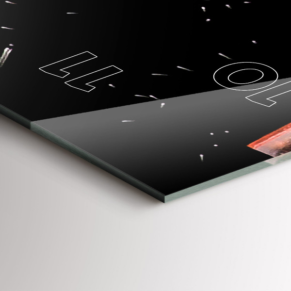 Reloj vertical Bebida con hielo - espejomat.es