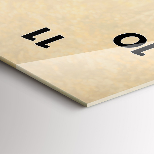 Reloj de cristal vertical Monje guiando elefantes - espejomat.es