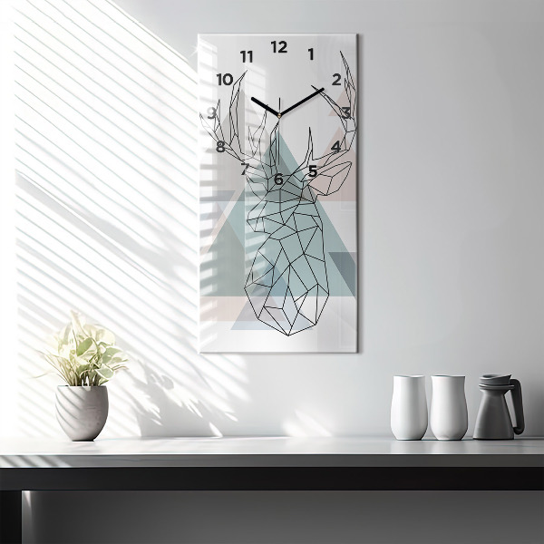 Reloj vertical Reno estilo escandinavo - espejomat.es