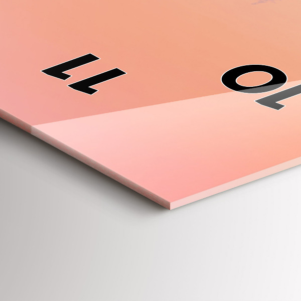 Reloj vertical Bosque en la niebla - espejomat.es