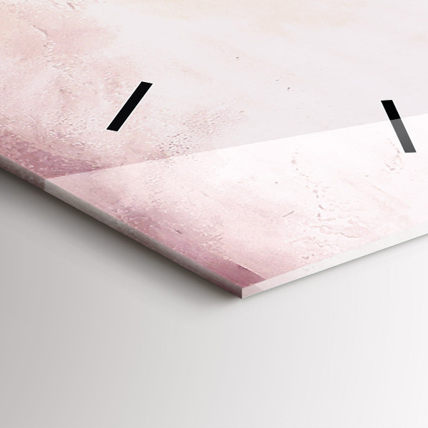 Reloj de cristal vertical Flores Amapola en flor - espejomat.es