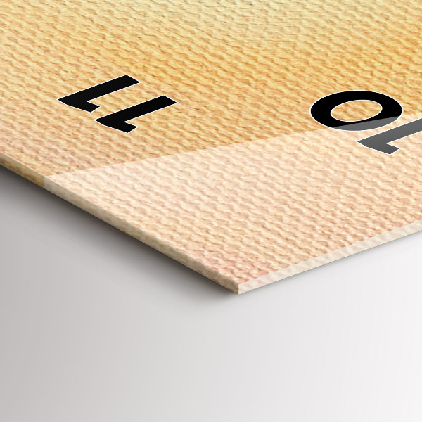 Reloj vertical Árbol de Navidad y puente - espejomat.es