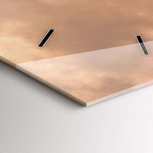 Reloj vertical Animales Puesta de sol - espejomat.es