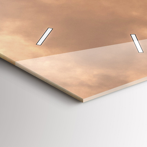 Reloj vertical Animales Puesta de sol - espejomat.es