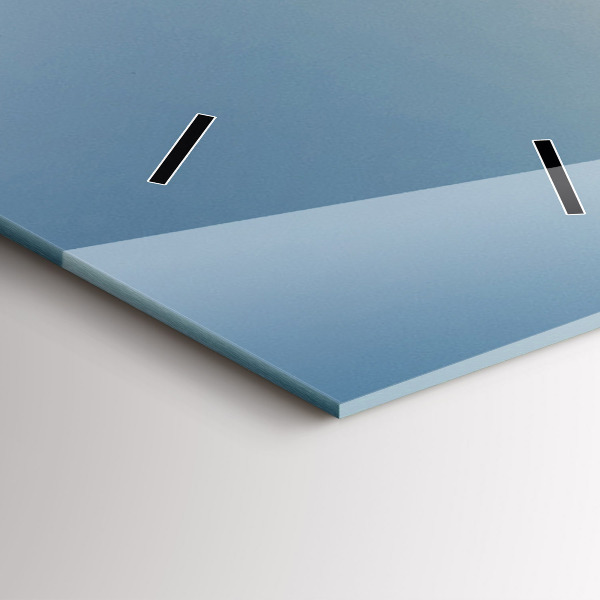 Reloj vertical Tractor fumigando un campo - espejomat.es