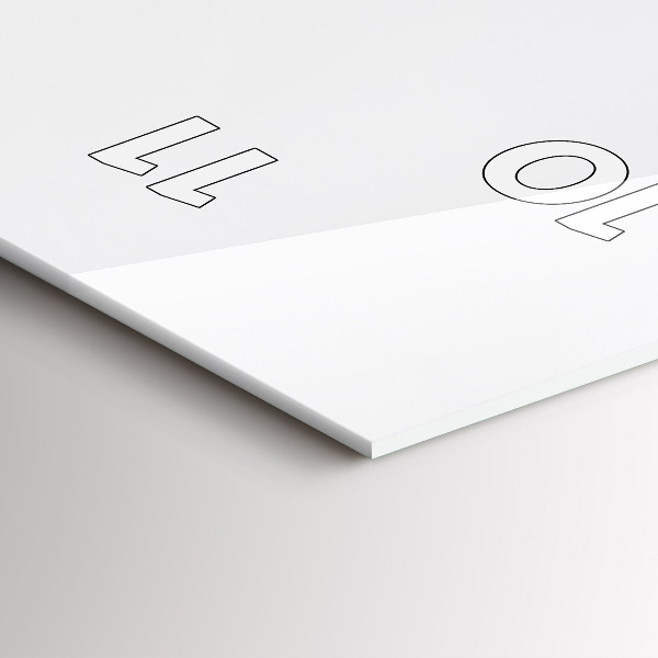 Reloj de cristal vertical Gato y perro durmiendo - espejomat.es