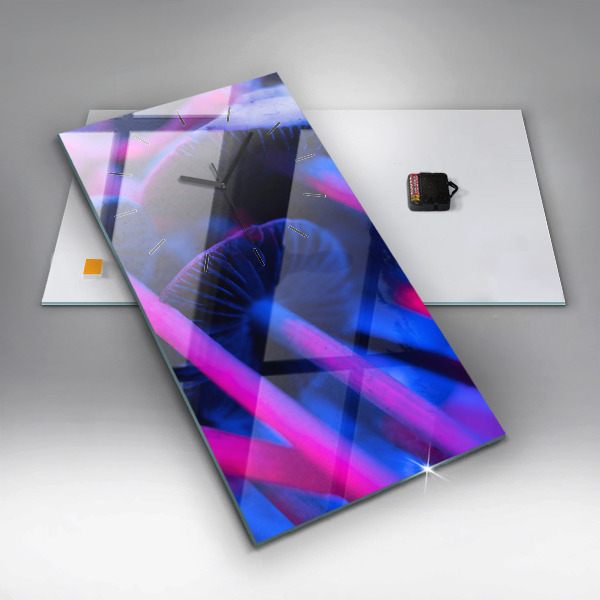 Reloj vertical Setas mágicas en colores - espejomat.es