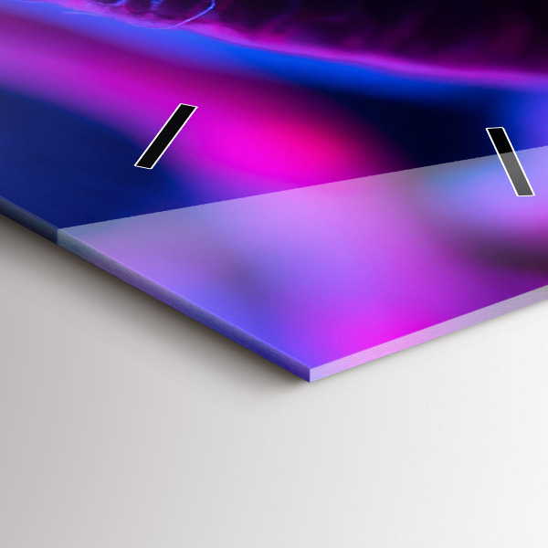 Reloj vertical Setas mágicas en colores - espejomat.es