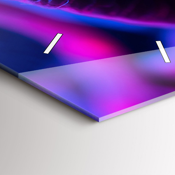 Reloj vertical Setas mágicas en colores - espejomat.es