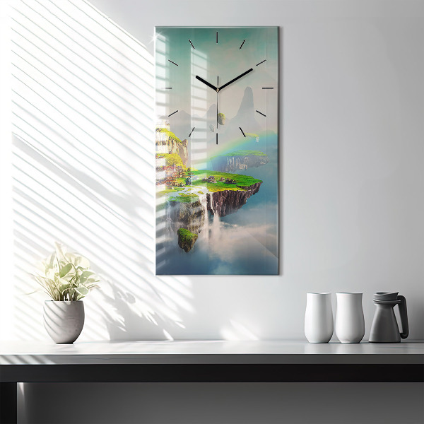 Reloj vertical Escenas chinas de fantasía - espejomat.es