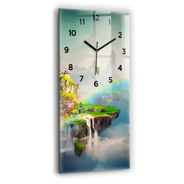 Reloj vertical Escenas chinas de fantasía - espejomat.es