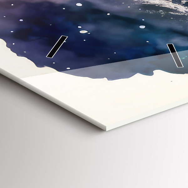 Reloj de vidrio vertical Meditación de estilo de vida - espejomat.es