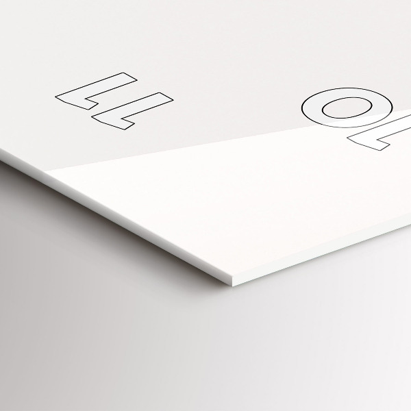 Reloj de vidrio vertical Cascada Paisaje de Islandia - espejomat.es