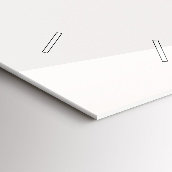 Reloj de vidrio vertical Cascada Paisaje de Islandia - espejomat.es