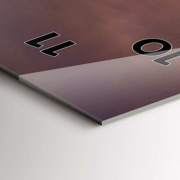 Reloj de cristal vertical Parque Olímpico de Barcelona - espejomat.es