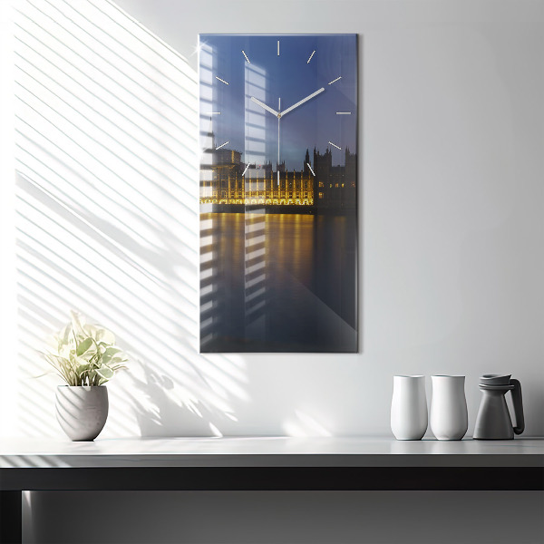 Reloj de vidrio vertical Palacio Winchester de Londres - espejomat.es