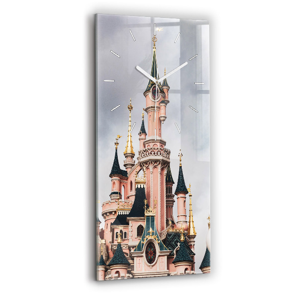 Reloj vertical Castillo de Disneyland en París - espejomat.es