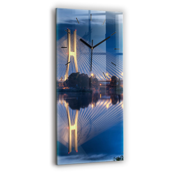 Reloj vertical Puente Rędziński Wroclaw - espejomat.es