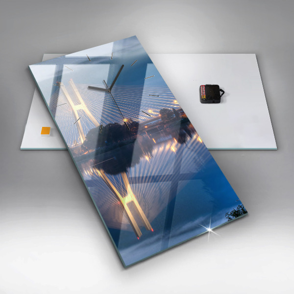 Reloj vertical Puente Rędziński Wroclaw - espejomat.es