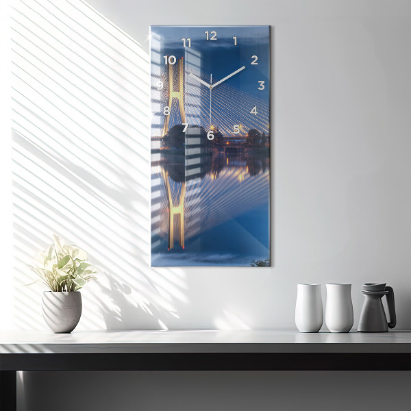 Reloj vertical Puente Rędziński Wroclaw - espejomat.es