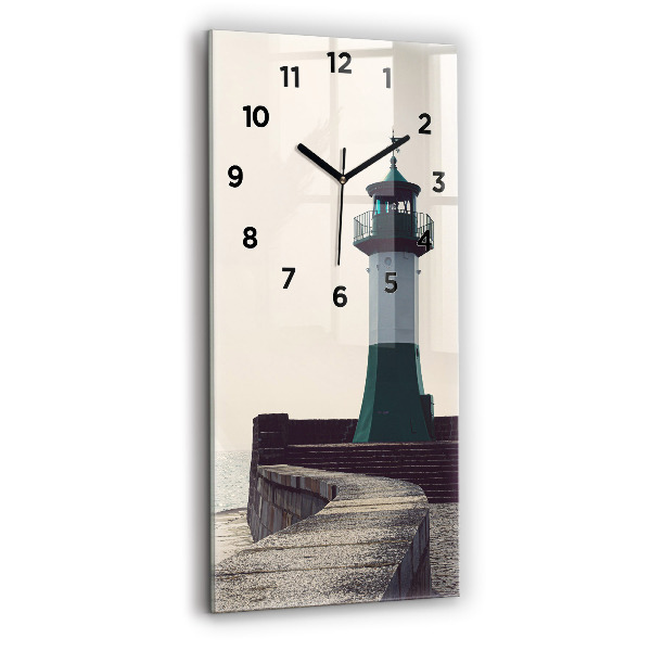 Reloj vertical Faro y mar - espejomat.es