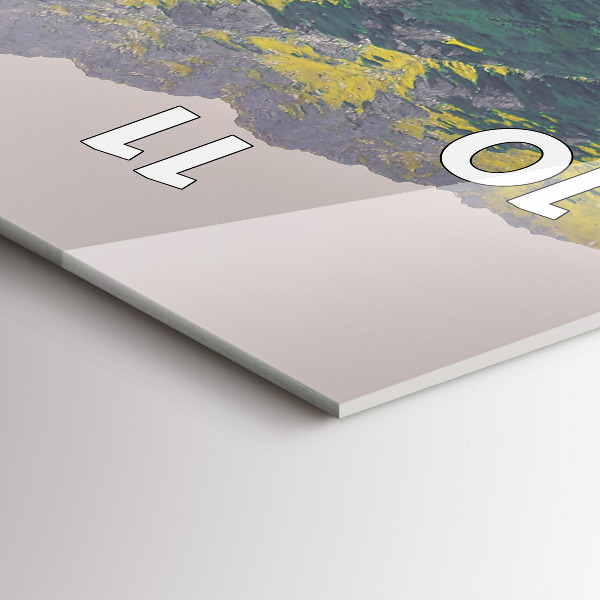 Reloj vertical Morskie Oko en los montes Tatra - espejomat.es