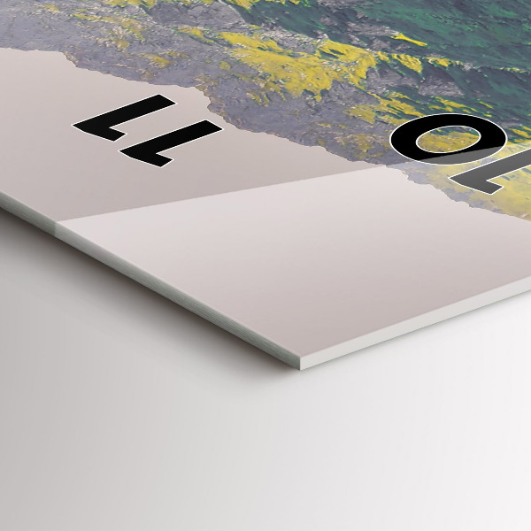 Reloj vertical Morskie Oko en los montes Tatra - espejomat.es