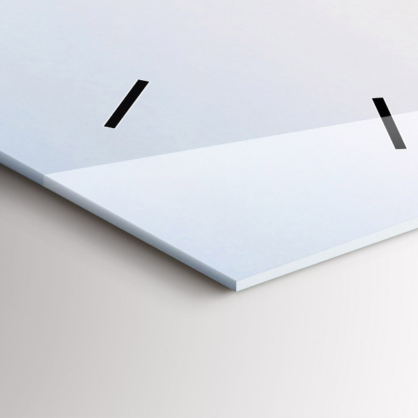 Reloj vertical Lago y montañas - espejomat.es