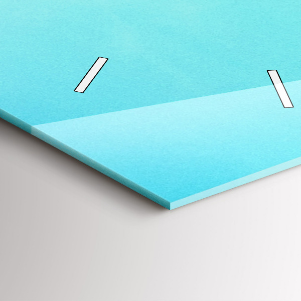 Reloj vertical Montaña y río en Polonia - espejomat.es