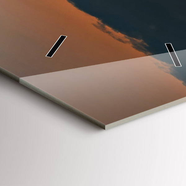 Reloj vertical Girasoles en un prado - espejomat.es