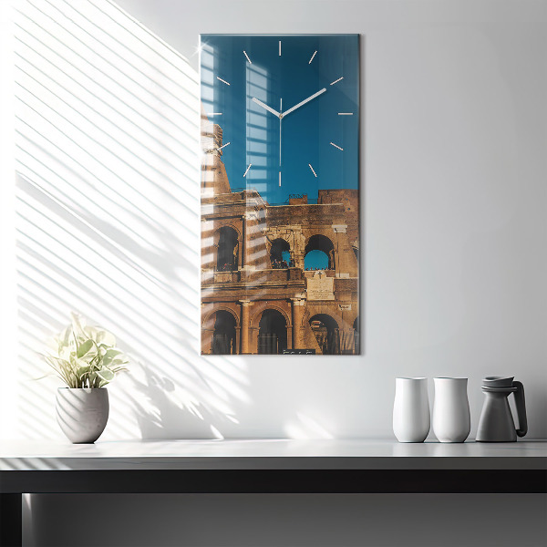 Reloj vertical Coliseo en Italia - espejomat.es