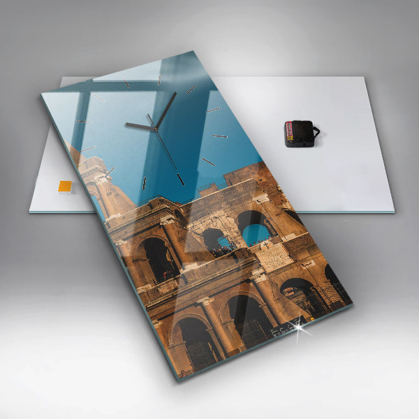 Reloj vertical Coliseo en Italia - espejomat.es
