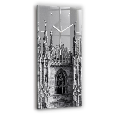 Reloj de cristal vertical Catedral Duomo Di Milano - espejomat.es