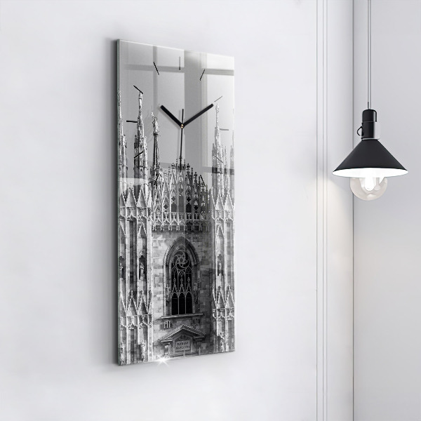 Reloj de cristal vertical Catedral Duomo Di Milano - espejomat.es