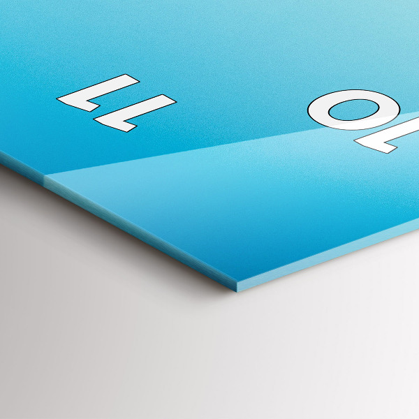 Reloj de cristal vertical Puente de Rialto en Venecia - espejomat.es