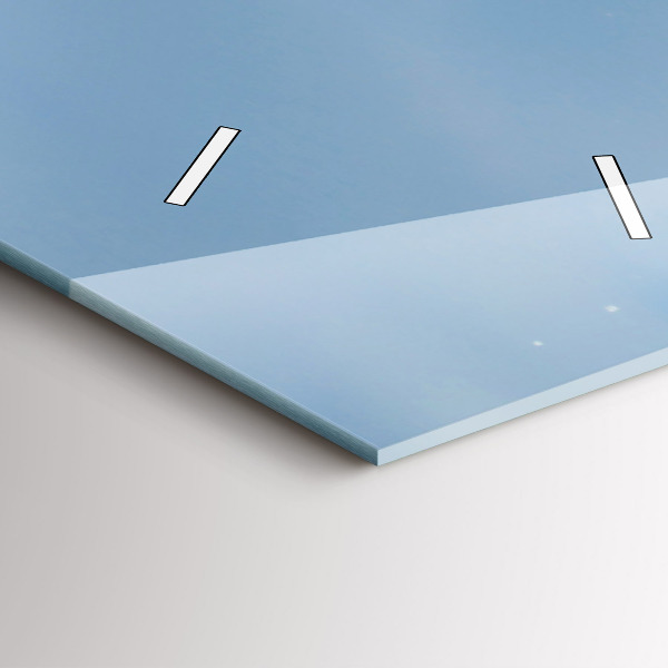 Reloj vertical Fotografía de olas - espejomat.es